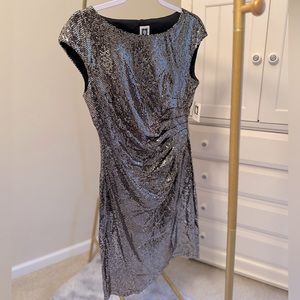 Metallic sparkly dress by Ann Klein in a Size 8